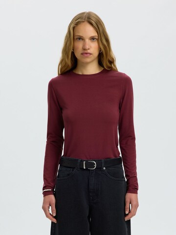 SELECTED - Camiseta en rojo: frente