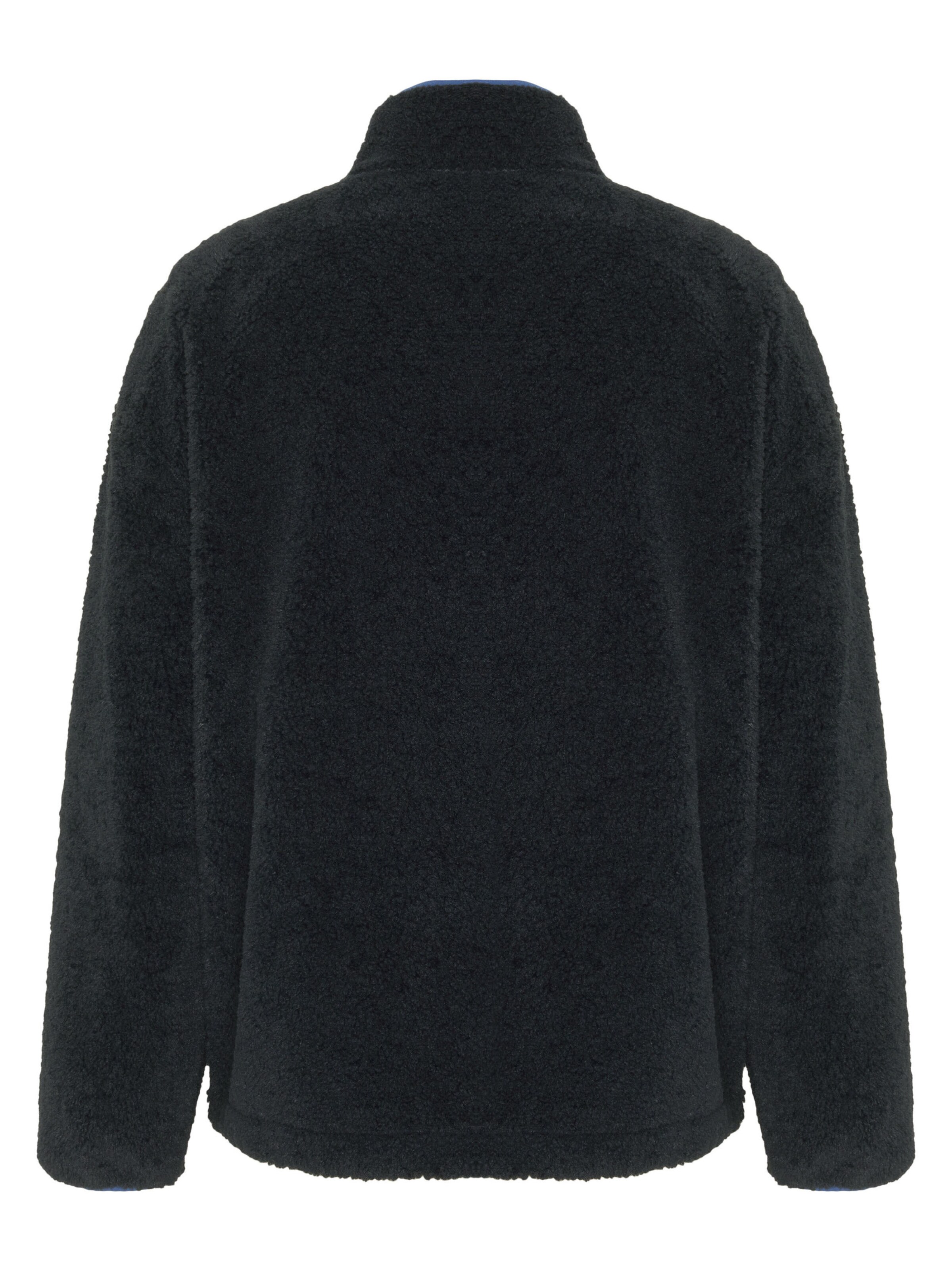 CHIEMSEE Fleece Jacket in Black