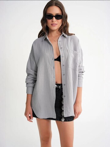 Camicia da donna di MixRay in grigio