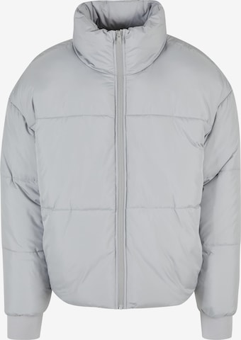 Urban Classics Winter Jacket in Grey: front