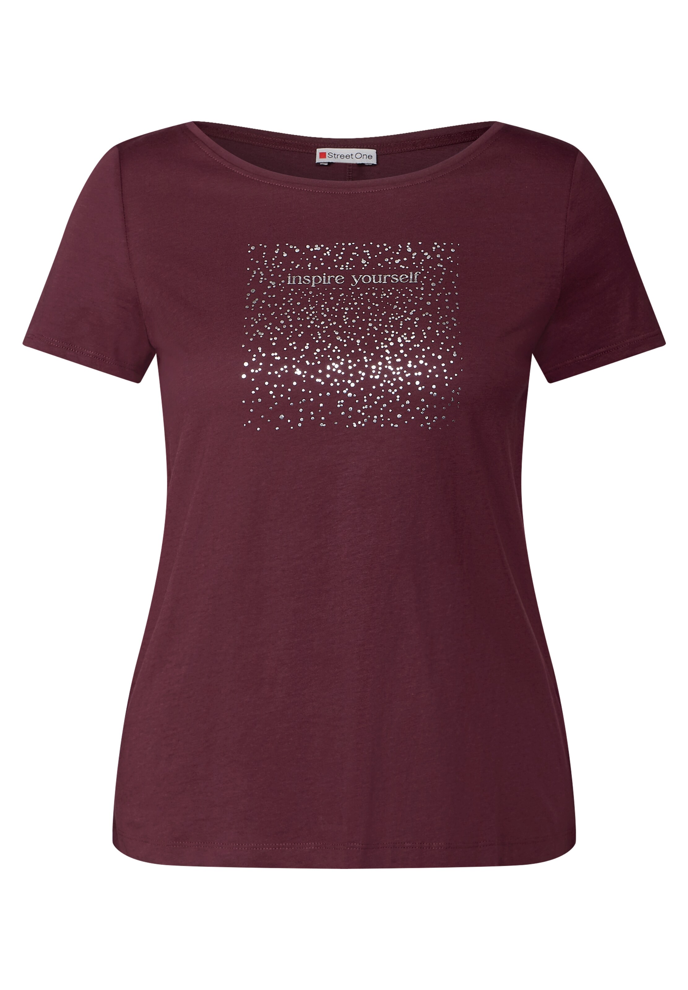 STREET ONE Shirt in Red: front