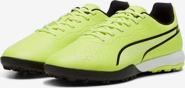 Chaussure de foot 'KING MATCH' PUMA en vert