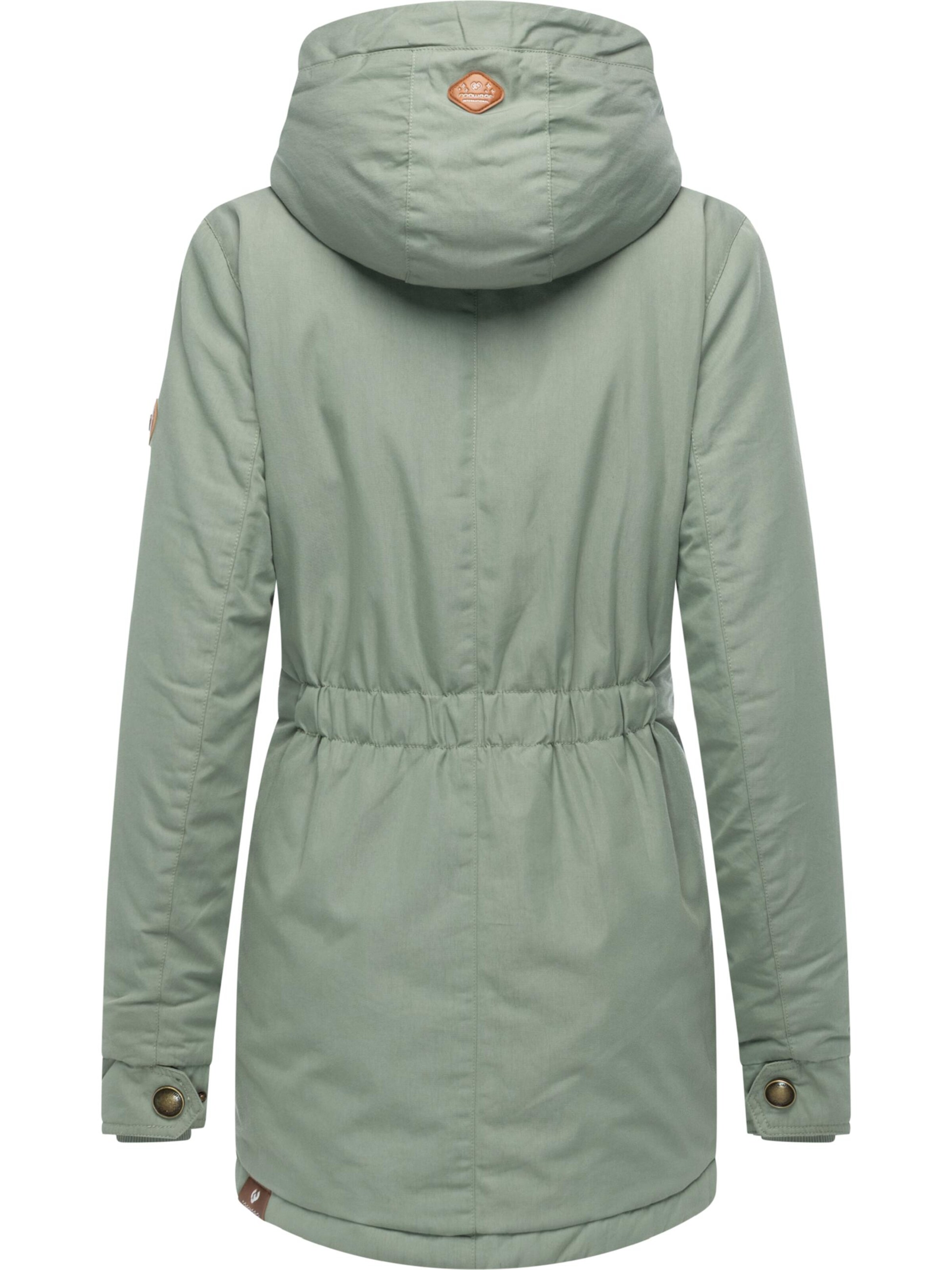Ragwear Winterjas 'Monadena' in Groen