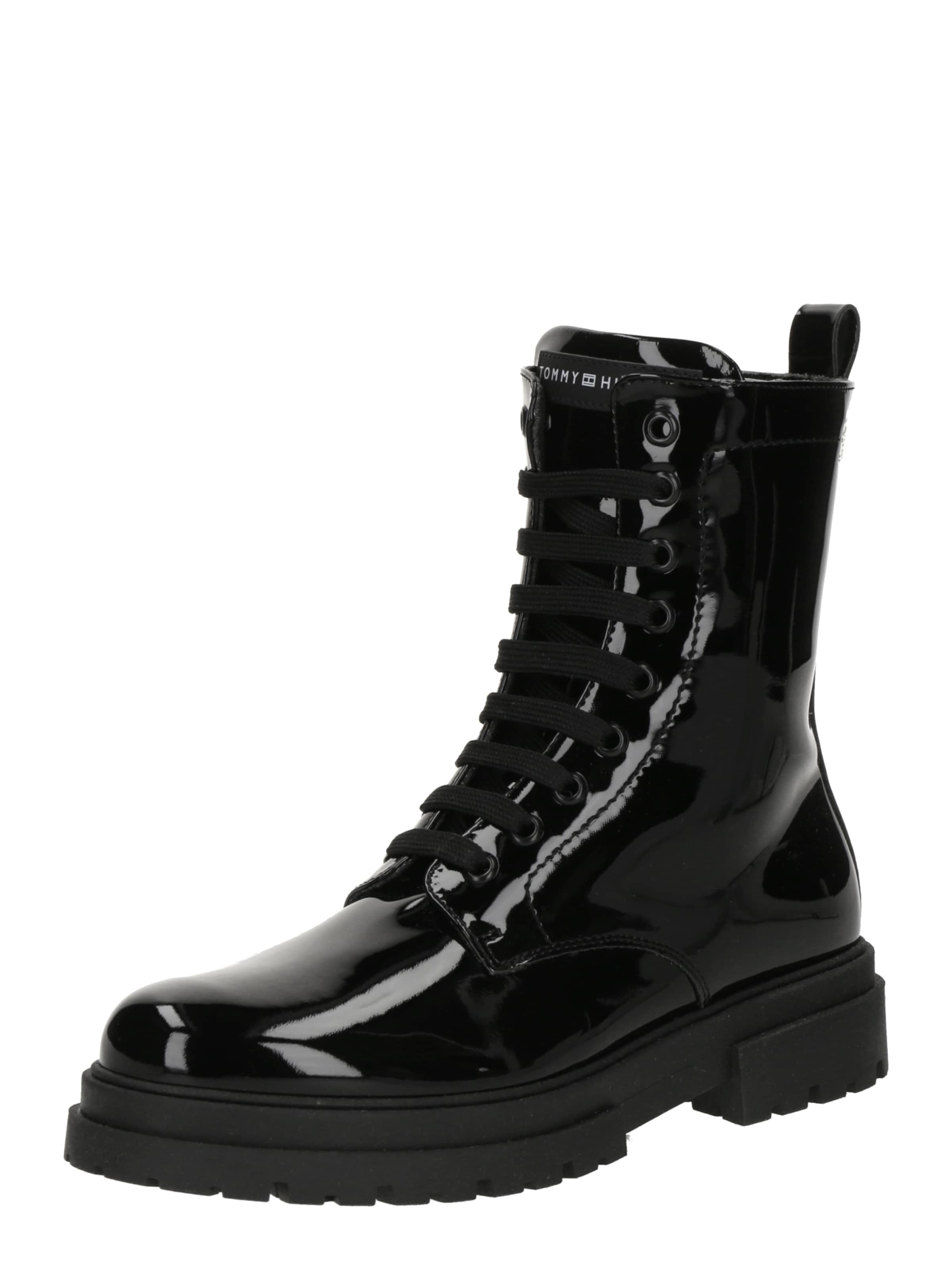 TOMMY HILFIGER Saappaat 'KESSY' värissä musta: etupuoli