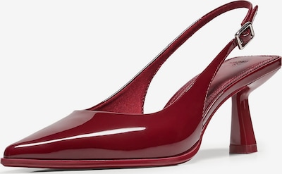 Bershka Remmiavokkaat värissä tummanpunainen, Tuotenäkymä