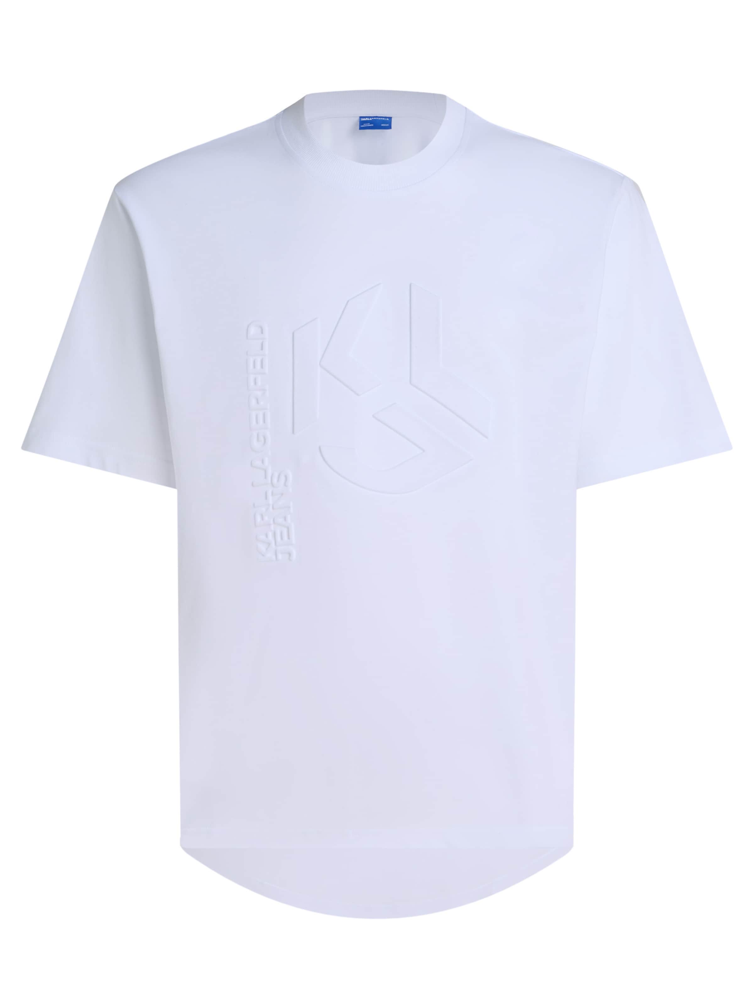 balts KARL LAGERFELD JEANS T-Krekls: no priekšpuses