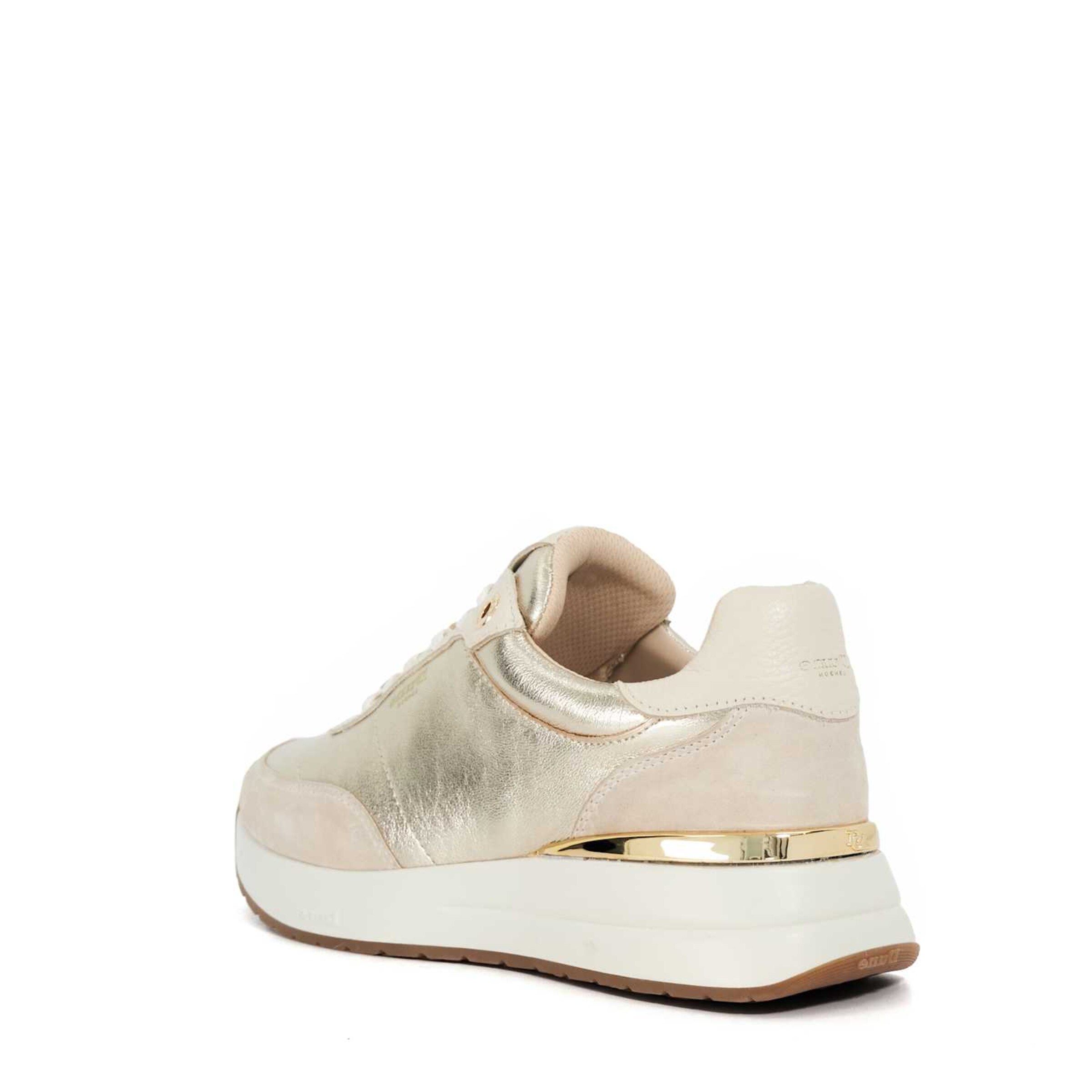 Dune LONDON Sneakers laag 'Emotion' in Goud