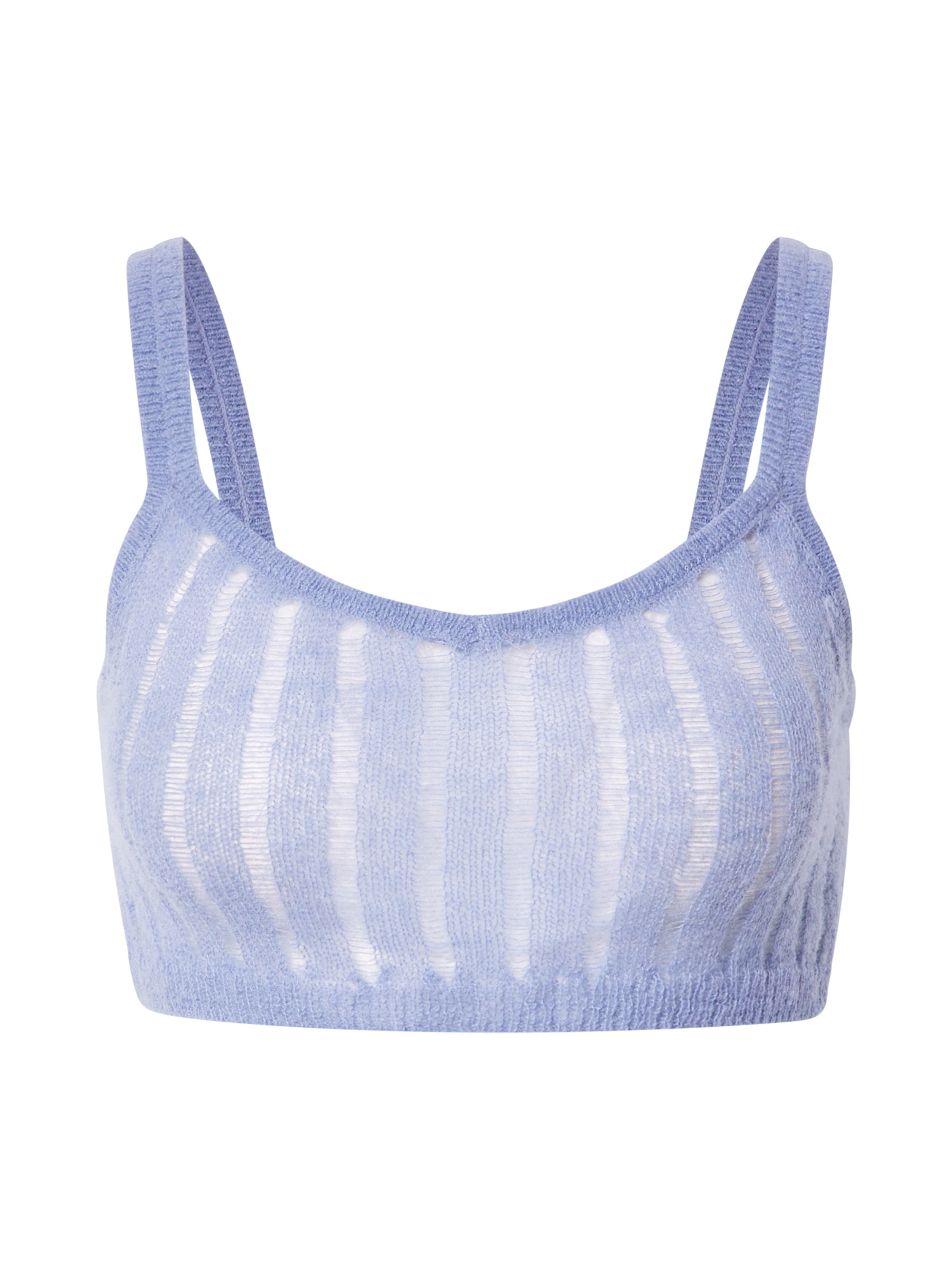 WEEKDAY Knitted top 'Grace' in Blue: front