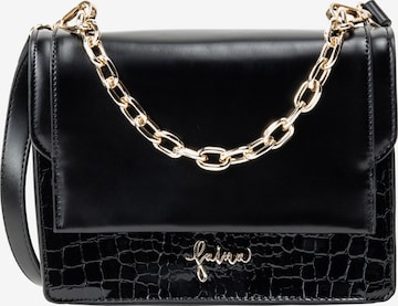 faina Handbag in Black: front