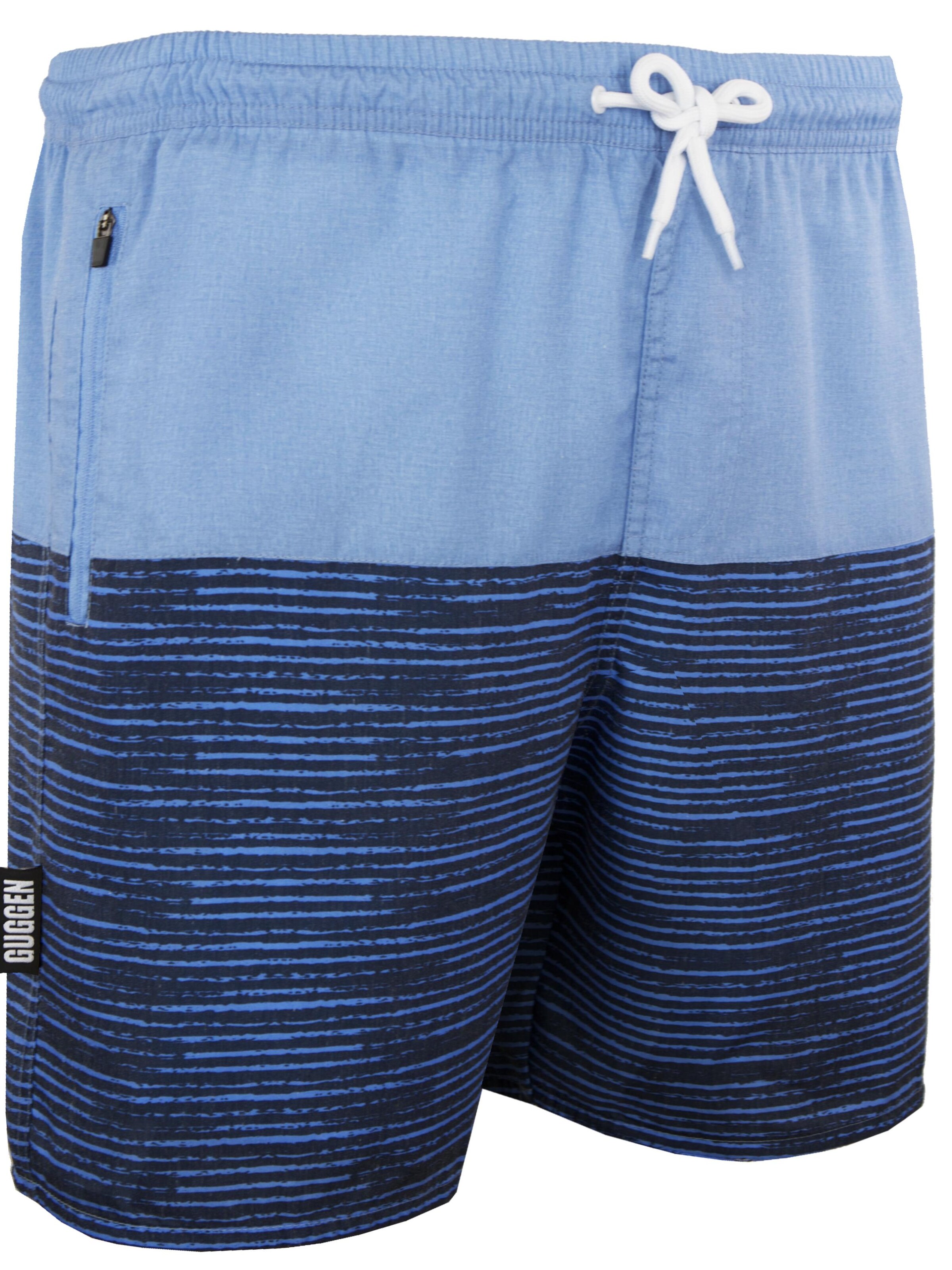 Guggen Mountain Badeshorts 'Badehose 1803-4' in Blau