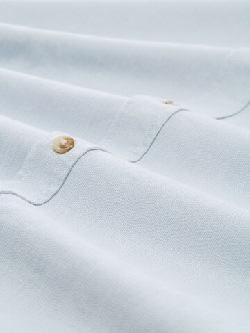 TOM TAILOR Regular fit Button Up Shirt in Blue