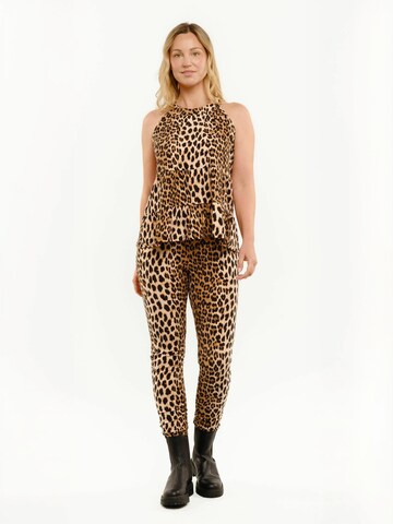 Liberte Essentiel - Top ' ALMA ' em laranja: frente