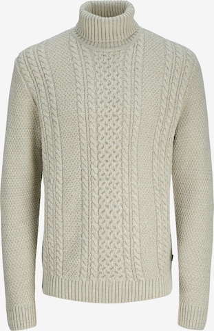 JACK & JONES Свитер 'PAUL' в Белый: спереди
