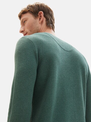 TOM TAILOR Pullover in Grün