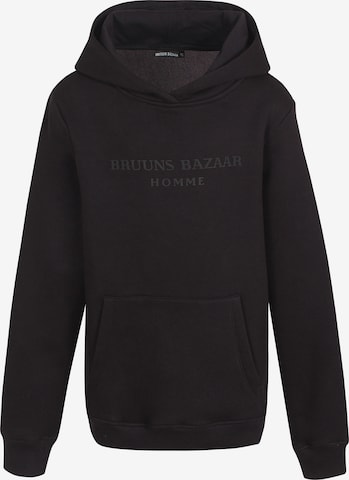 Bruuns Bazaar Kids Sweatshirt 'Erik-Emil' in Brown: front