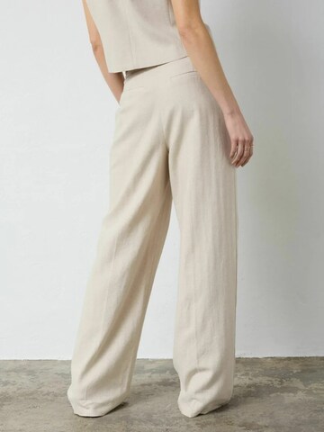 Regular Pantalon ' LeenaCC Linen ' co'couture en beige