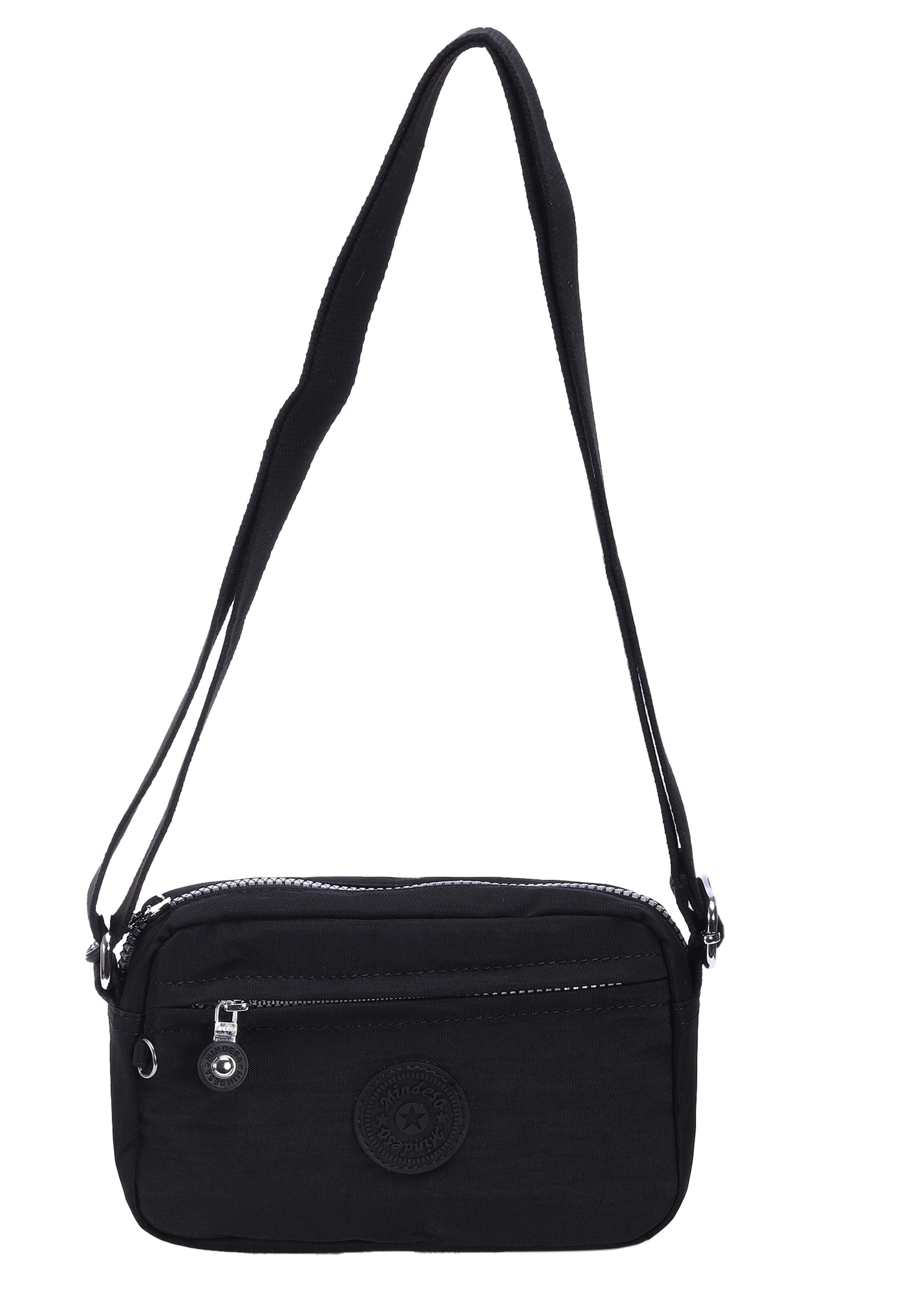 Mindesa - Mala de ombro em preto: frente