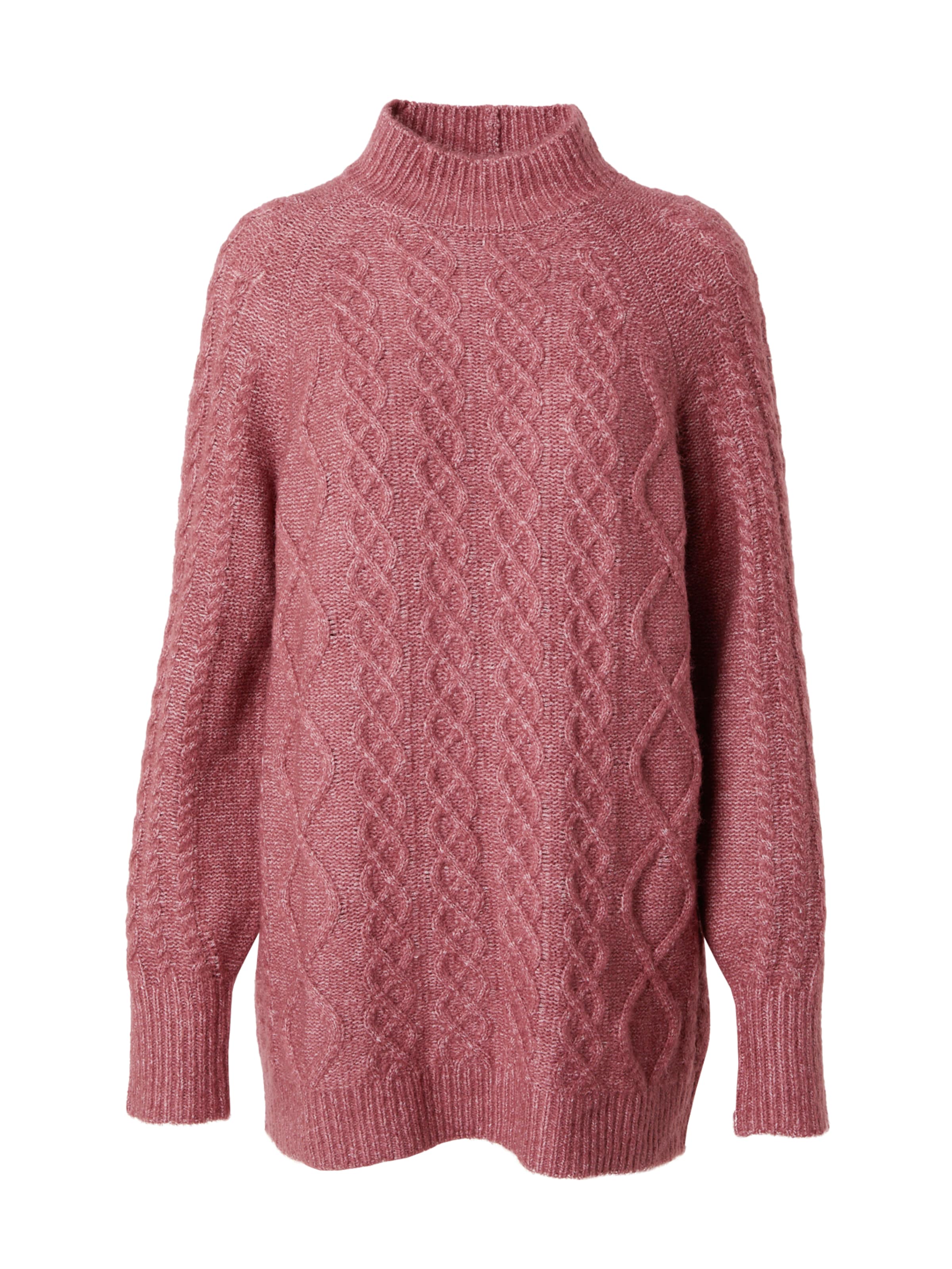 ABOUT YOU Свитер 'Dana' в Ярко-розовый: спереди