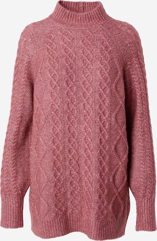 ABOUT YOU Sweater 'Dana' in Pink: front