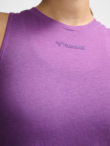 Hummel Sports Top in Purple