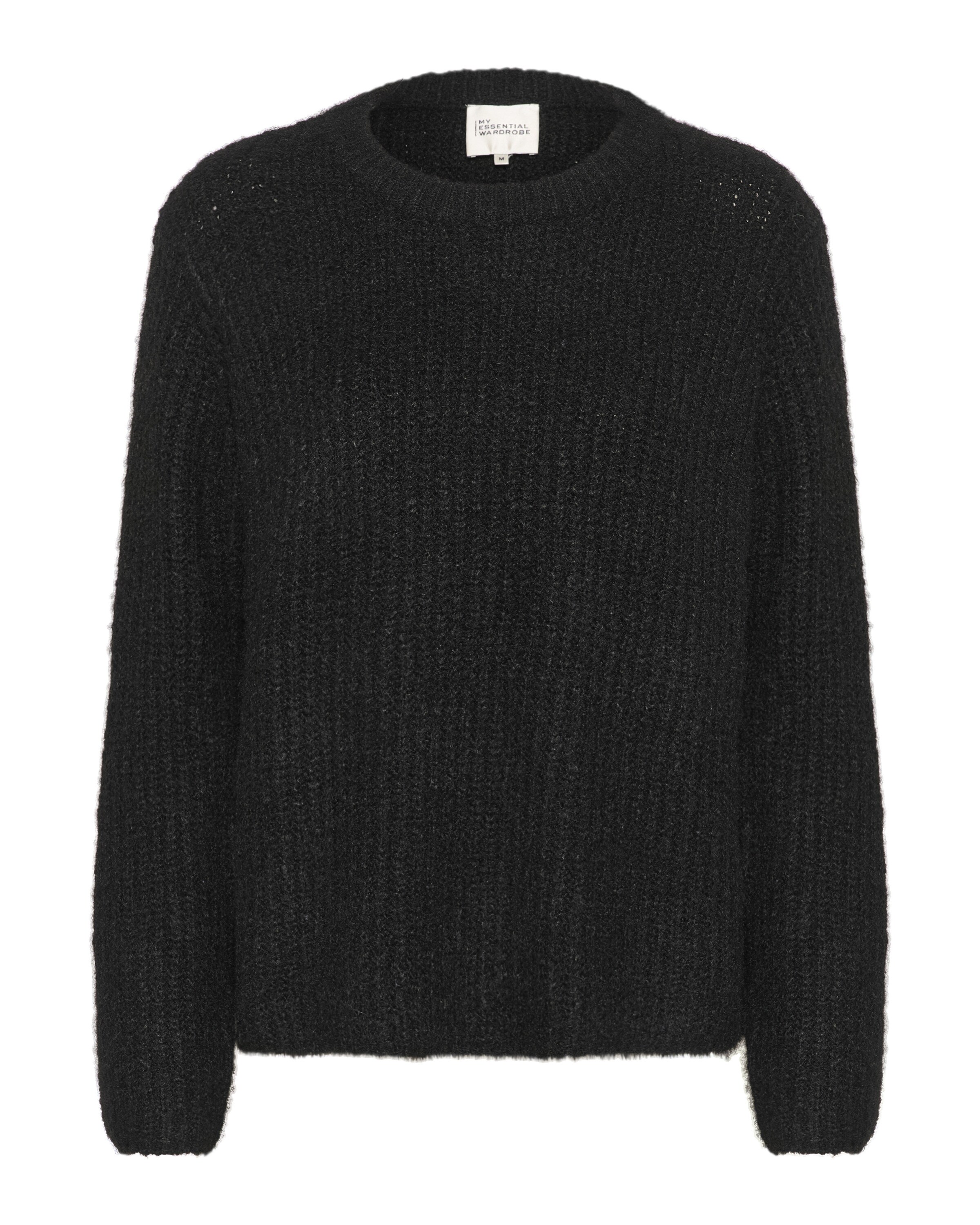 Pull-over 'Meena' My Essential Wardrobe en noir : devant