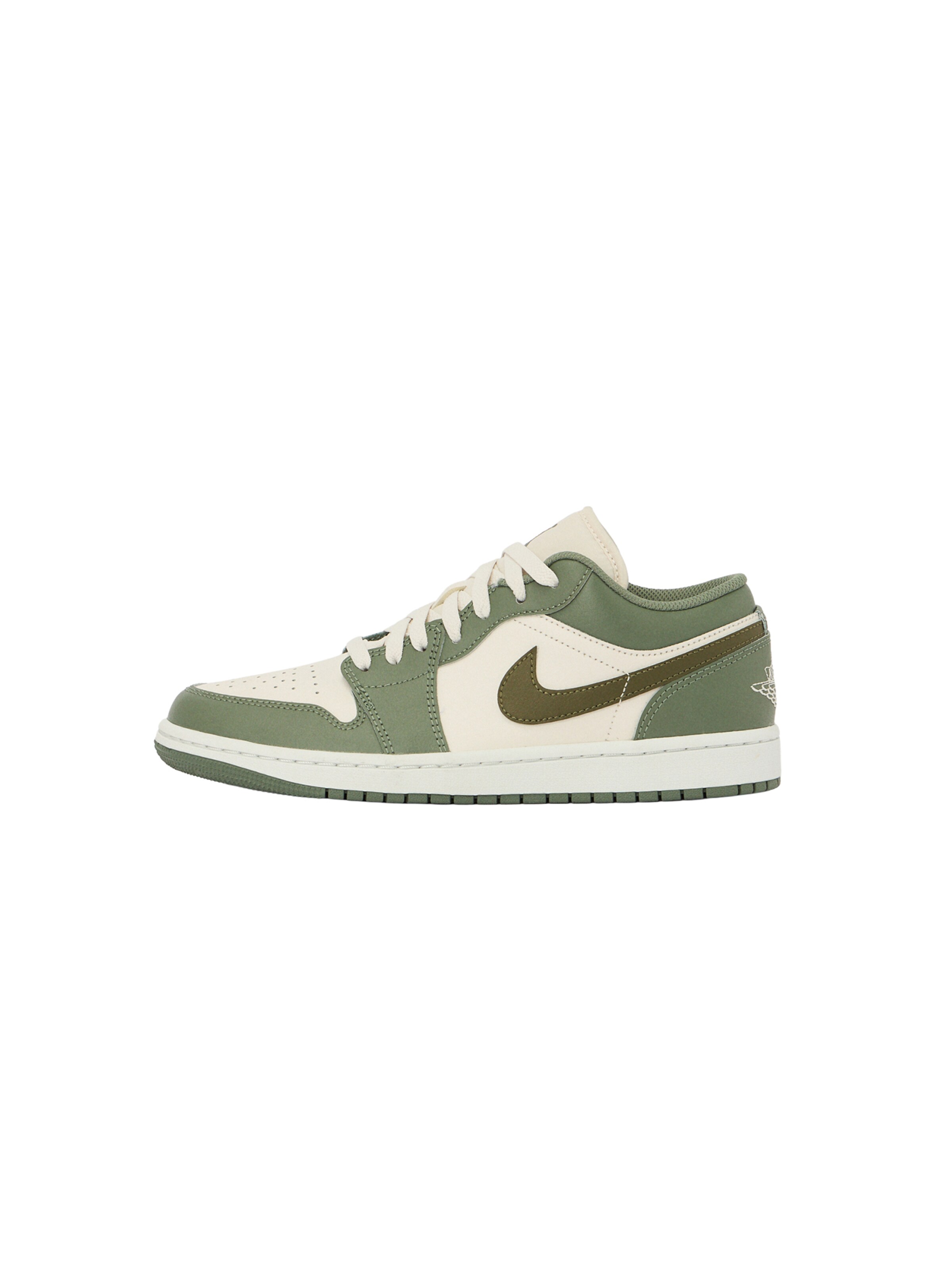 Jordan Sneakers laag 'Air Jordan 1' in Groen: voorkant