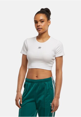 ADIDAS ORIGINALS Särk 'Ess', värv valge