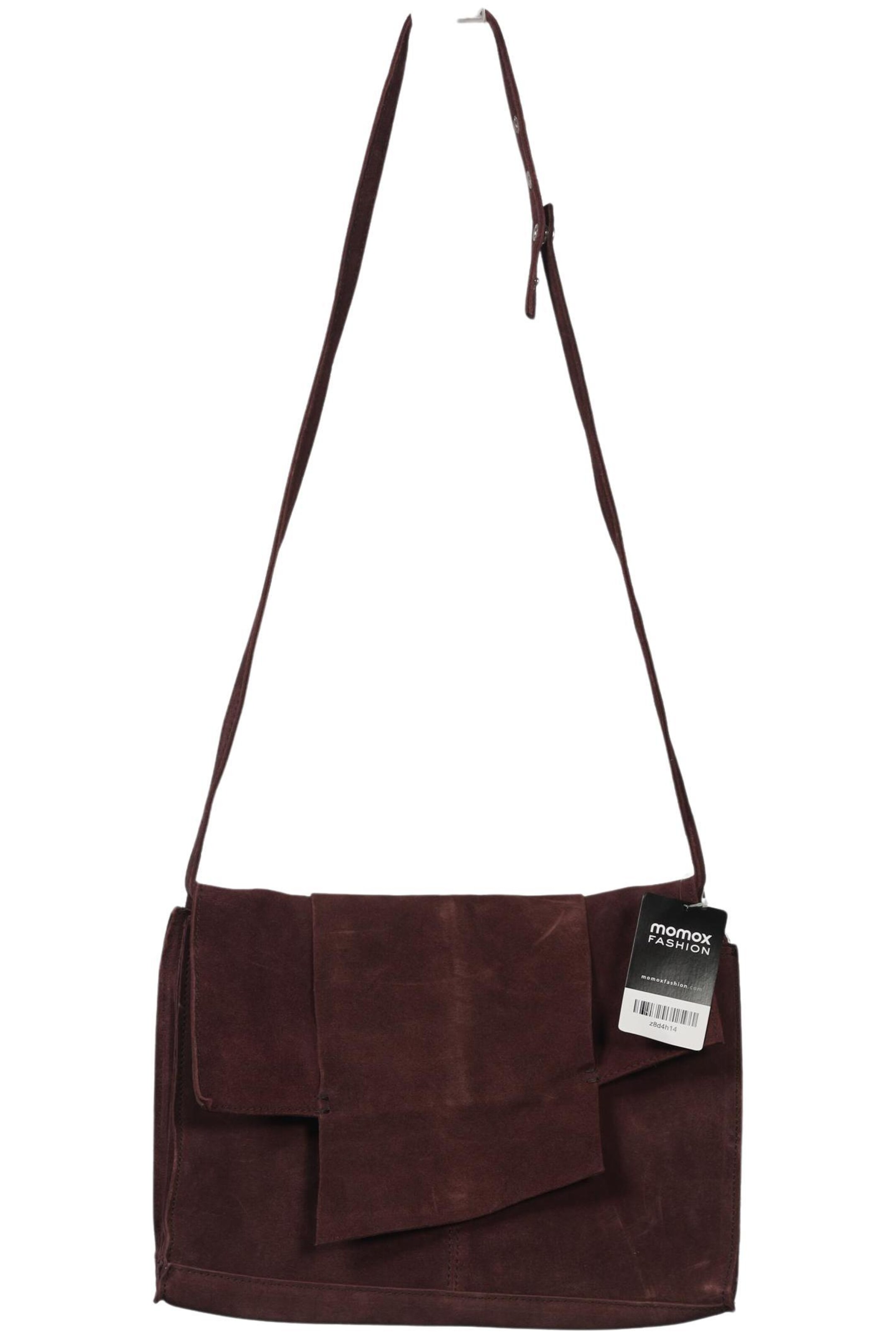 MANGO Handtasche gross Leder One Size in Rot: Vorderseite