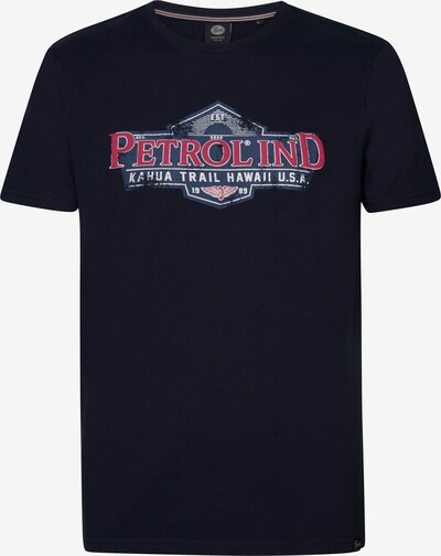Petrol Industries T-Shirt 'Mariner' in marine / dunkelblau / rot / weiß, Produktansicht