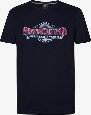 Petrol Industries T-Shirt 'Mariner' in Blau: Vorderseite