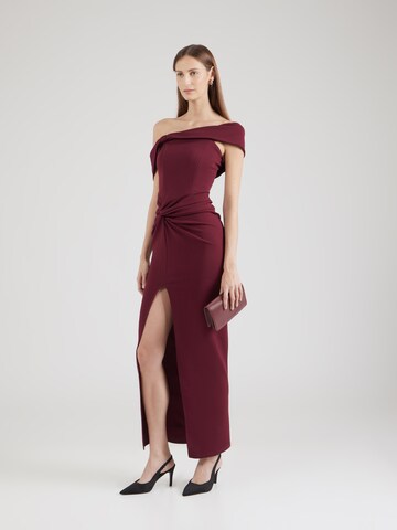TFNC Evening dress 'SILLAE' in Red: front