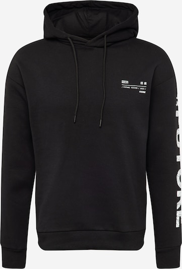 XS dydžio Megztinis be užsegimo 'Mono' iš JACK & JONES, spalva – juoda / balta, Prekių apžvalga