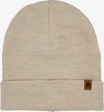 KOPYTO Mütze 'WOLF Klassische RWS' in Beige: Vorderseite