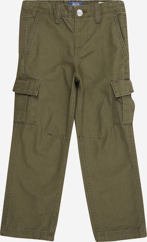 JACK & JONES MINI Hlače 'JPSTKane JJBarkley' | zelena barva: sprednja stran