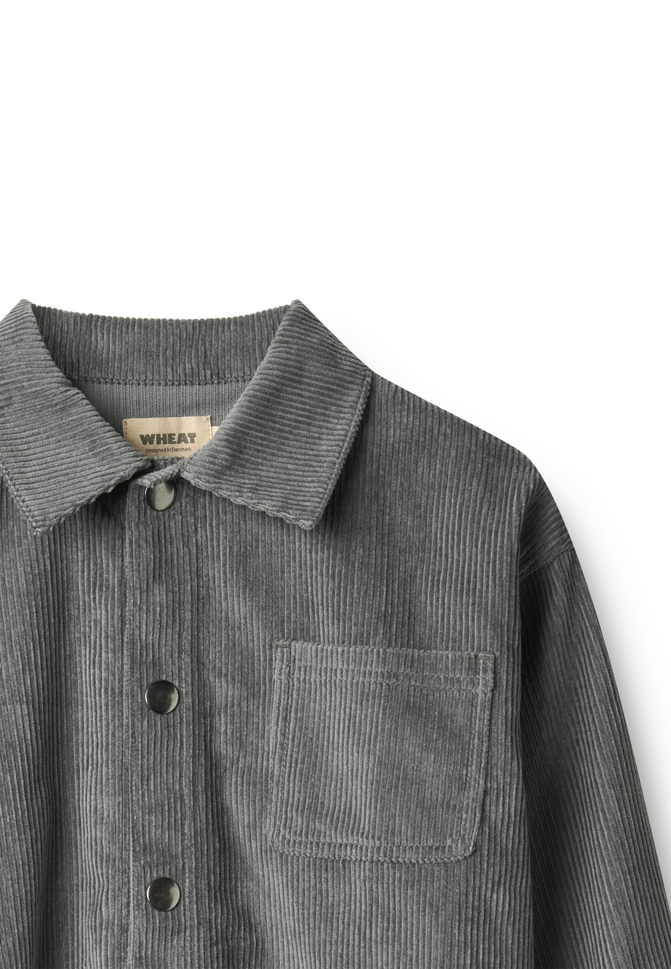 WHEAT Comfort fit Overhemd ' Marcel ' in Grijs