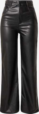 juoda Madmext Plačios klešnės Kelnės: priekis