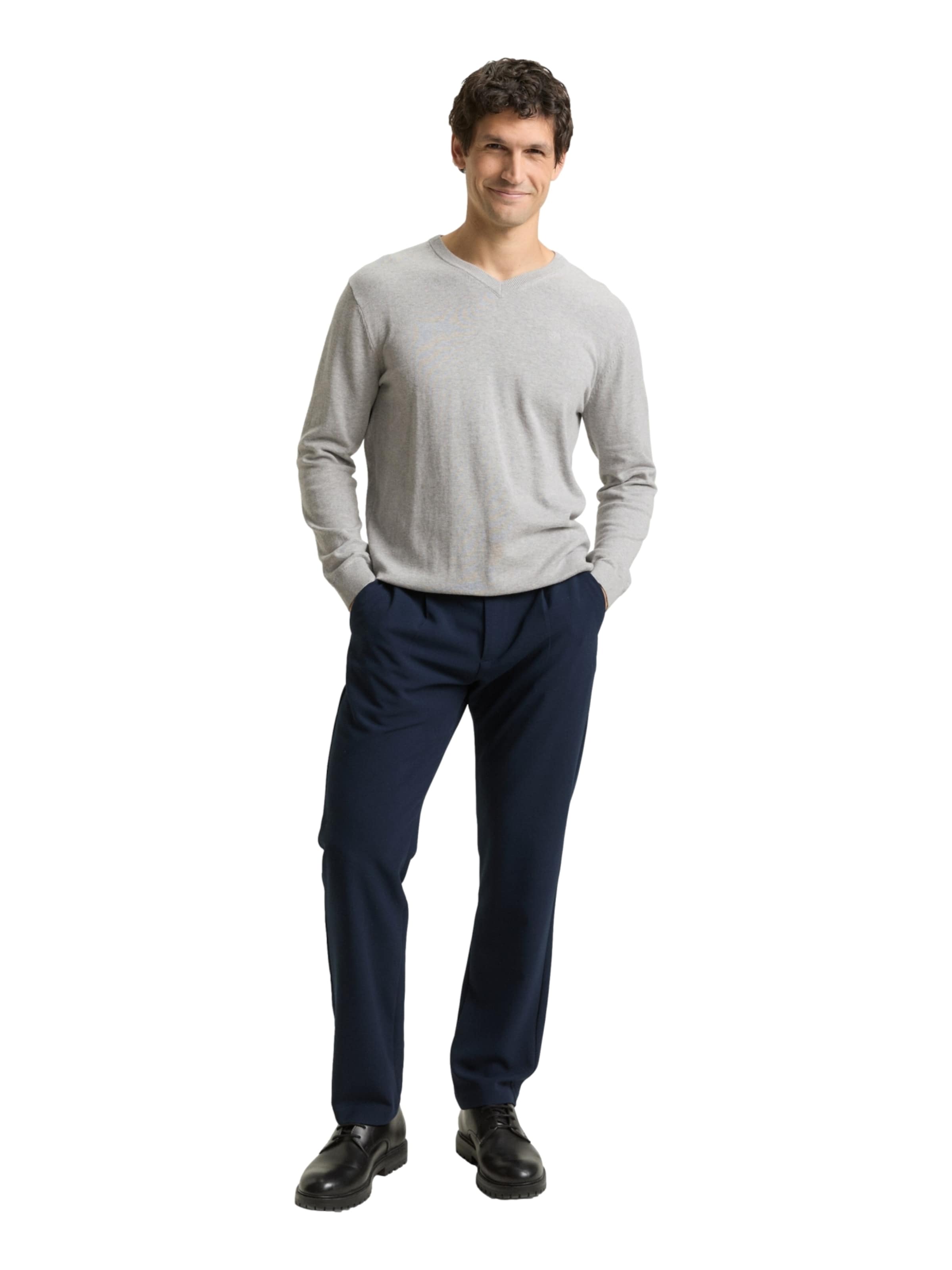 TOM TAILOR Trui in Grijs