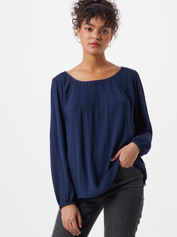 COMMA Loose fit Blouse in Blue: front