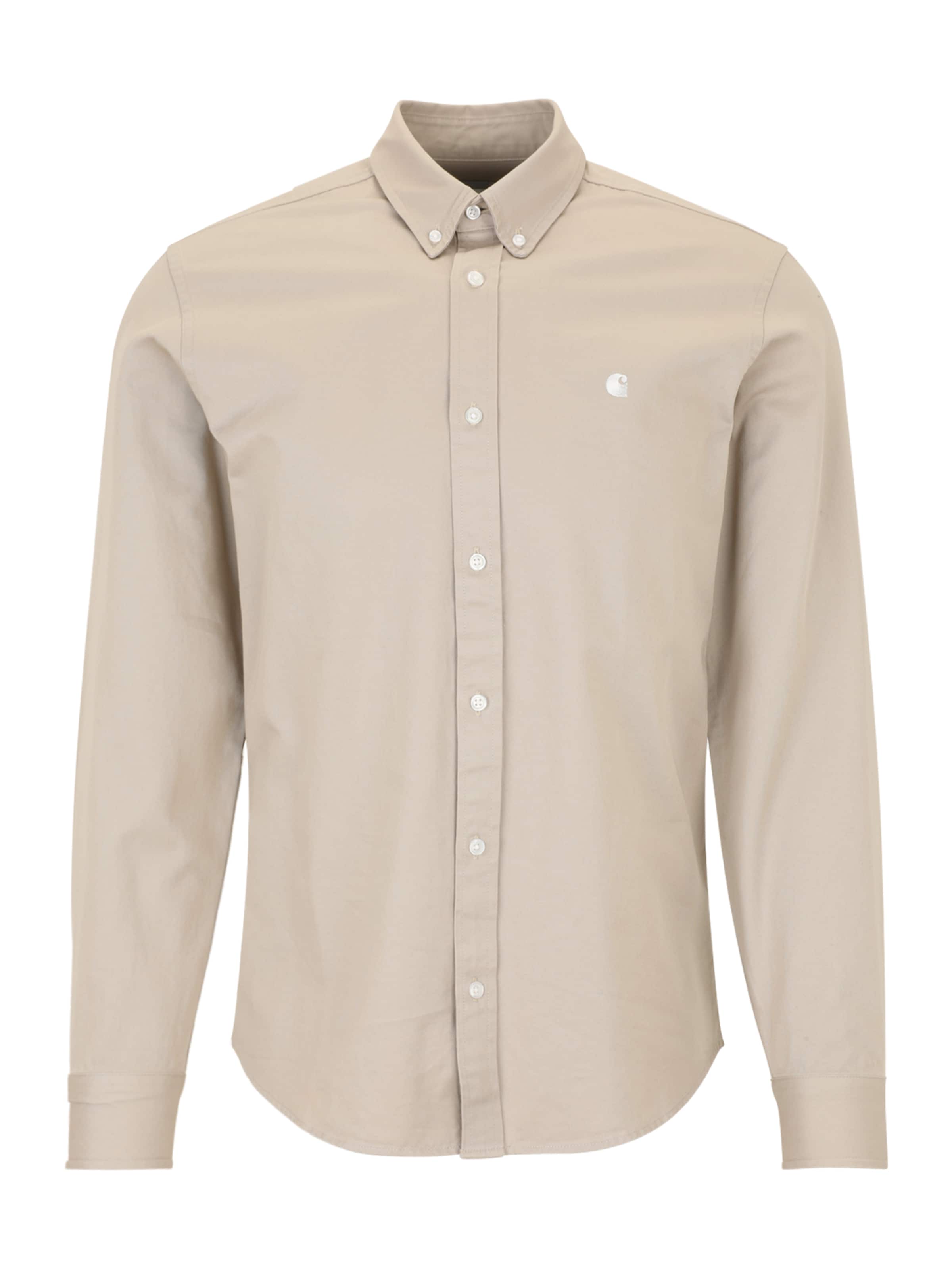 Carhartt WIP Regular fit Srajca 'Madison' | bež barva: sprednja stran