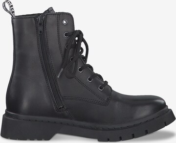 TAMARIS Lace-Up Ankle Boots in Black