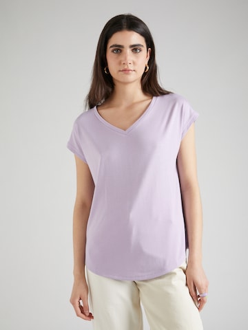 QS - Camiseta en lila: frente