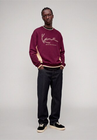 Karl Kani Sweatshirt 'Signature' in Rood
