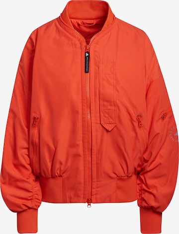 ADIDAS BY STELLA MCCARTNEY Athletic Jacket in Orange: front