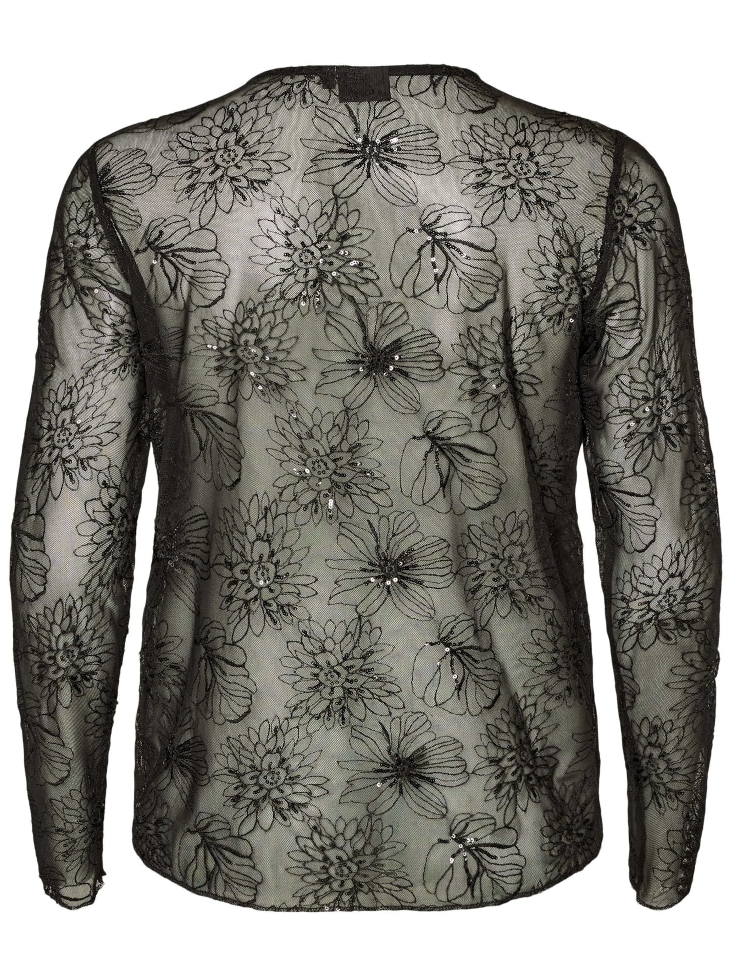 Zizzi Bluse 'MASMIN' i sort