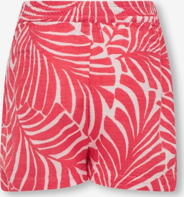 KIDS ONLY Regular Shorts 'THYRA MEXICANA' in Rot