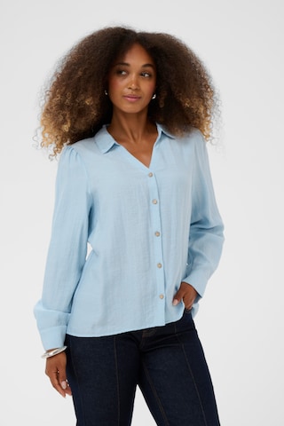 T-shirt 'CRHeidy' Cream en bleu : devant