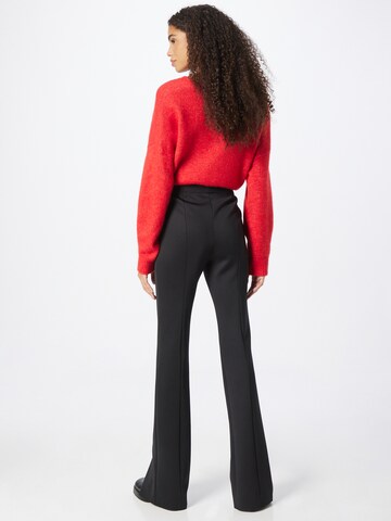 évasé Pantalon 'Haylana' HUGO Red en noir