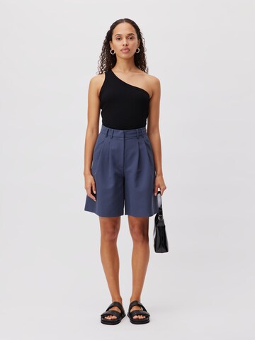 LeGer by Lena Gercke Wide Leg Shorts 'Athina' in Blau