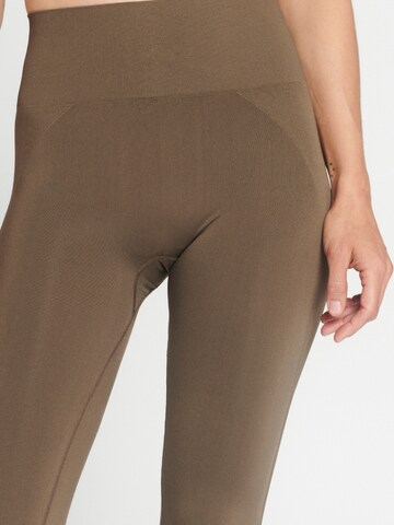 rethinkit studios Skinny Leggings 'Hella' in Brown