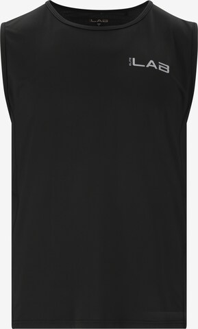 ELITE LAB Performance Shirt 'LAB' in Black: front